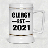 Clergy Established EST. 2021 - Beer Stein