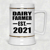 Dairy Farmer Established EST. 2021 - Beer Stein