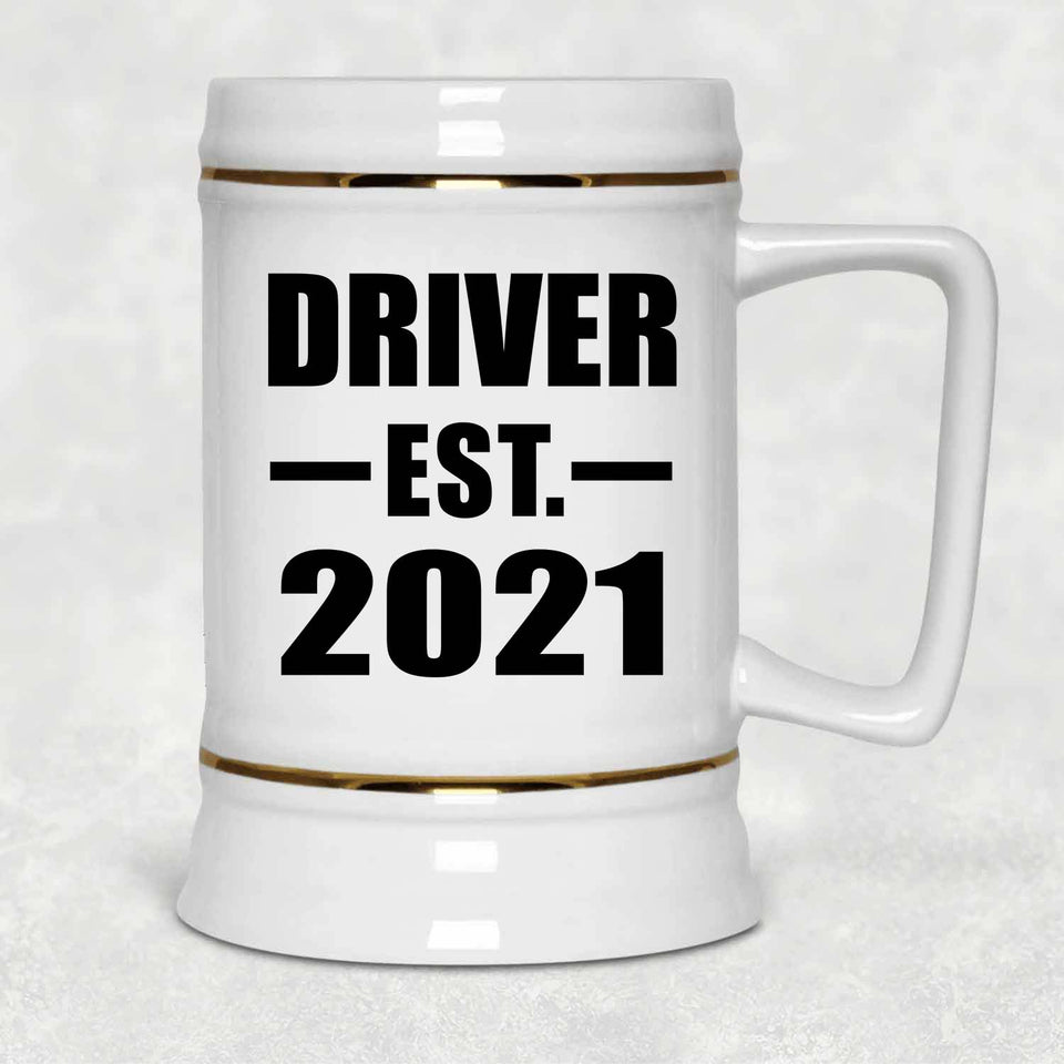 Driver Established EST. 2021 - Beer Stein