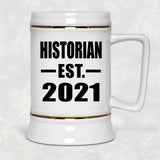 Historian Established EST. 2021 - Beer Stein