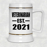 Veterinarian Established EST. 2021 - Beer Stein