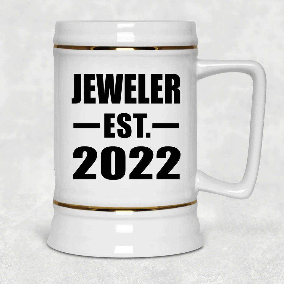 Jeweler Established EST. 2022 - Beer Stein