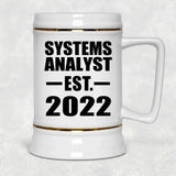 Systems Analyst Established EST. 2022 - Beer Stein