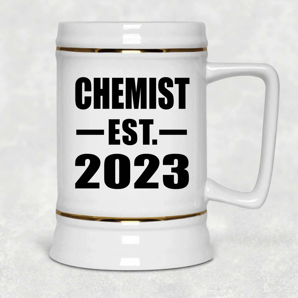 Chemist Established EST. 2023 - Beer Stein