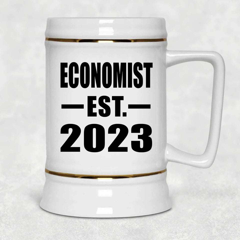 Economist Established EST. 2023 - Beer Stein
