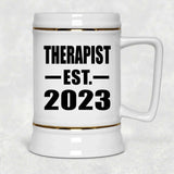 Therapist Established EST. 2023 - Beer Stein