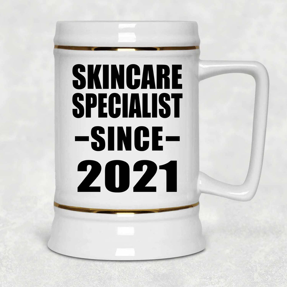 Skincare Specialist Since 2021 - Beer Stein