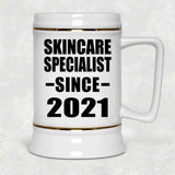 Skincare Specialist Since 2021 - Beer Stein