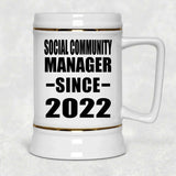 Social Community Manager Since 2022 - Beer Stein
