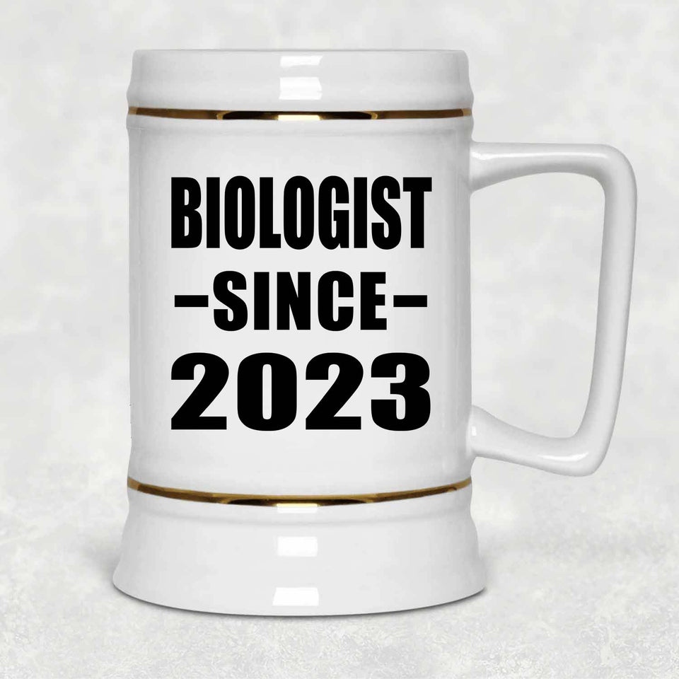 Biologist Since 2023 - Beer Stein