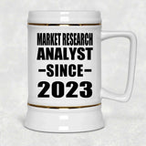 Market Research Analyst Since 2023 - Beer Stein