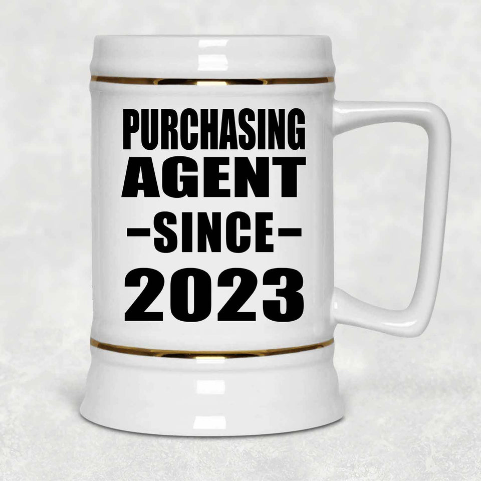 Purchasing Agent Since 2023 - Beer Stein