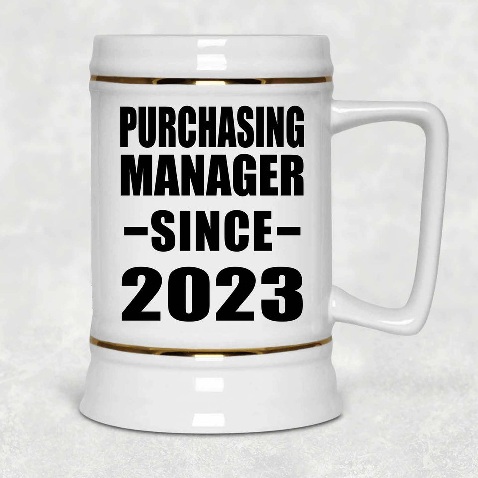 Purchasing Manager Since 2023 - Beer Stein