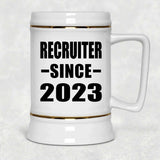 Recruiter Since 2023 - Beer Stein