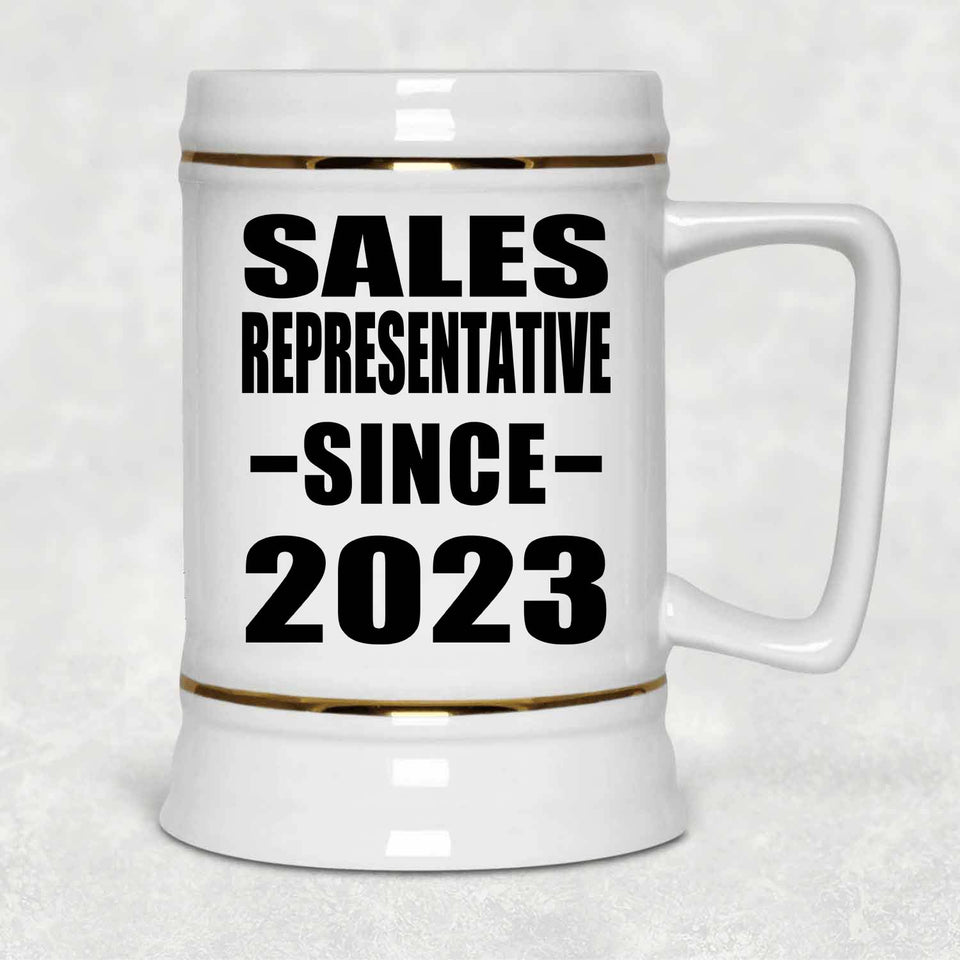 Sales Representative Since 2023 - Beer Stein