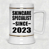 Skincare Specialist Since 2023 - Beer Stein