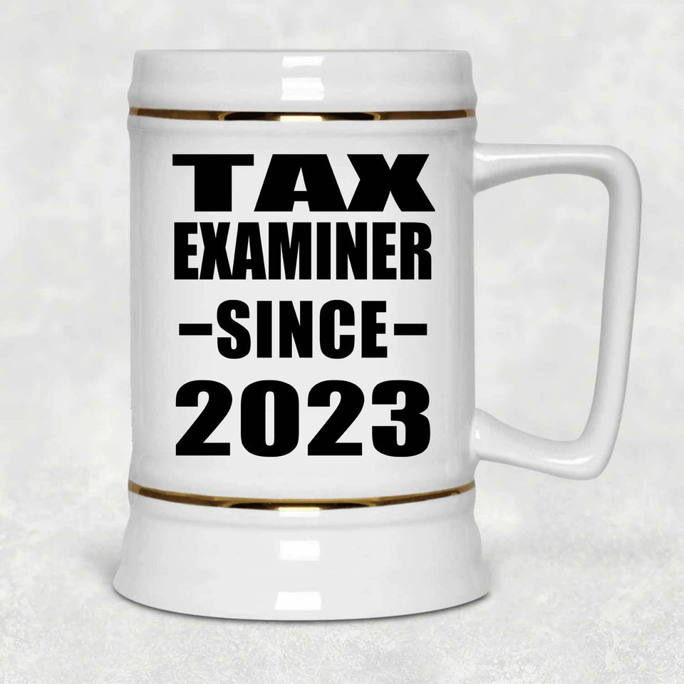 Tax Examiner Since 2023 - Beer Stein