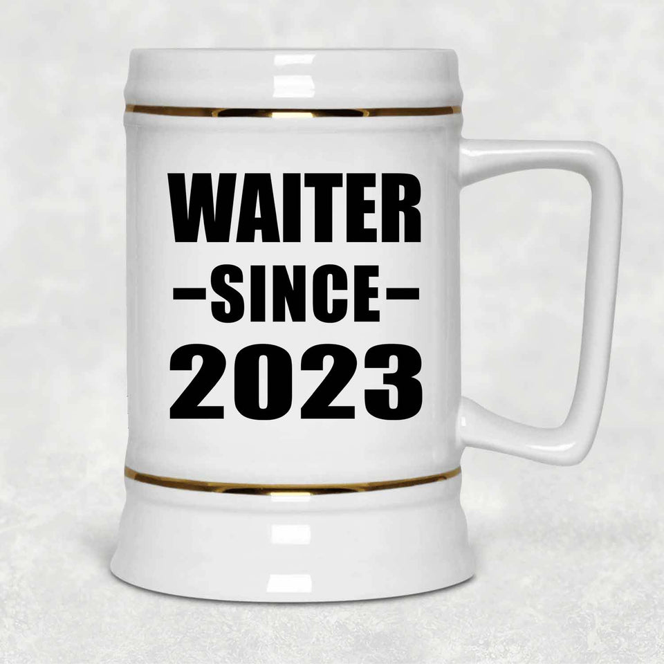 Waiter Since 2023 - Beer Stein