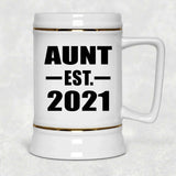 Aunt Established EST. 2021 - Beer Stein