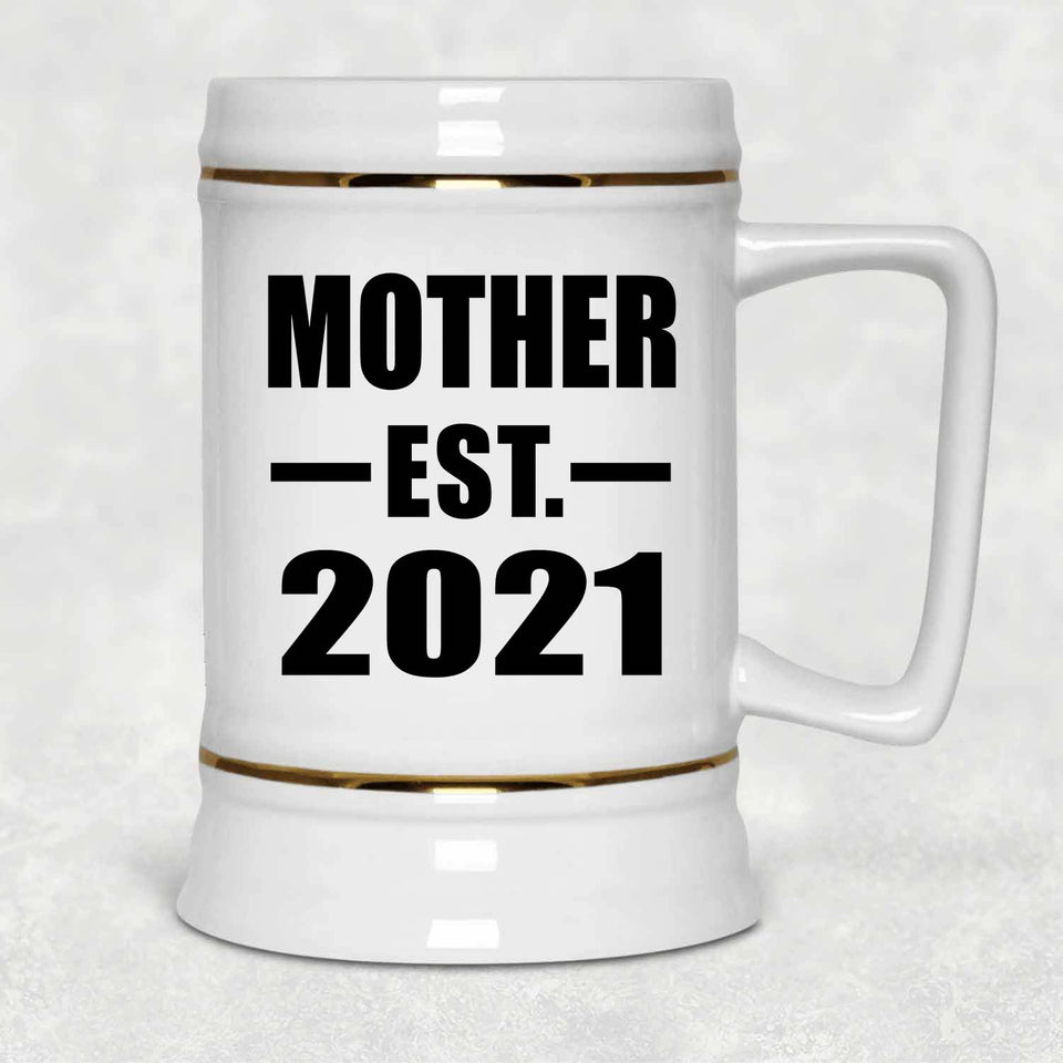 Mother Established EST. 2021 - Beer Stein