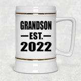 Grandson Established EST. 2022 - Beer Stein