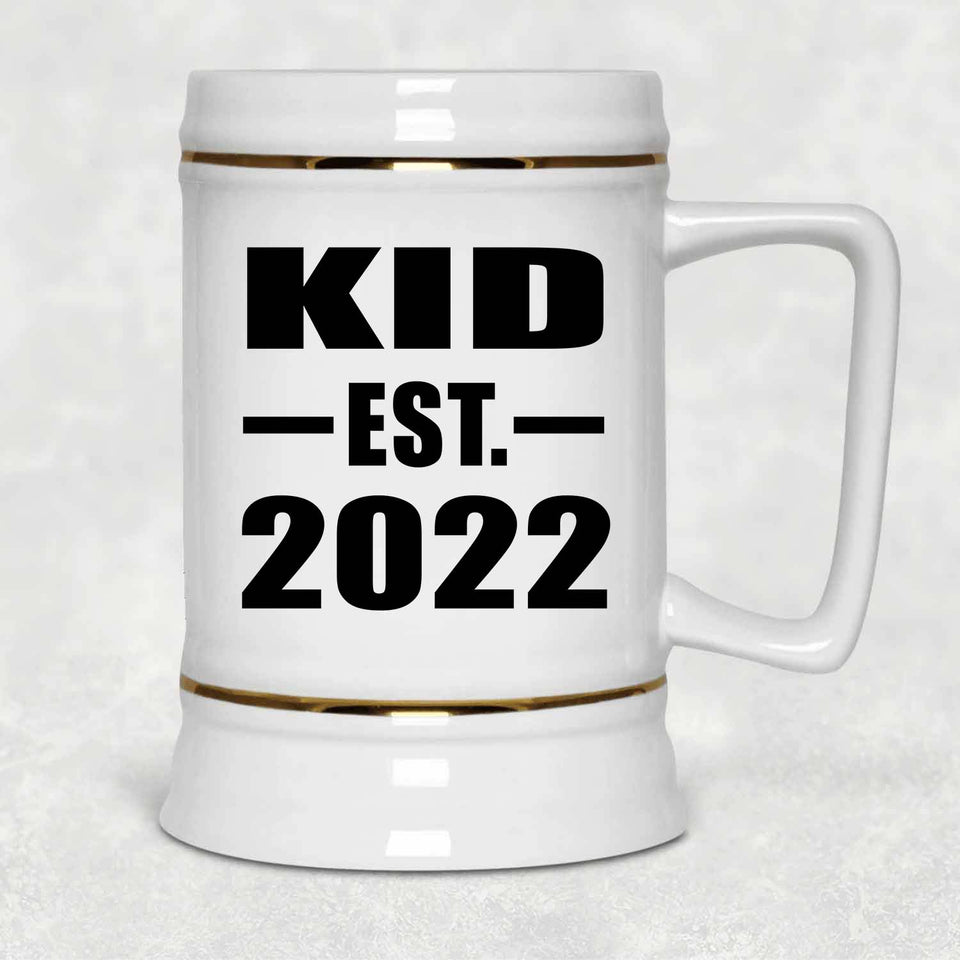 Kid Established EST. 2022 - Beer Stein