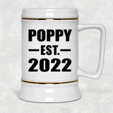 Poppy Established EST. 2022 - Beer Stein