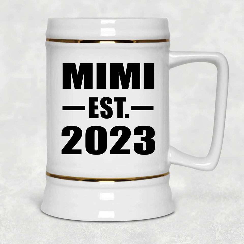 Mimi Established EST. 2023 - Beer Stein