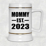 Mommy Established EST. 2023 - Beer Stein
