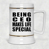 Being CEO Makes Life Special - Beer Stein