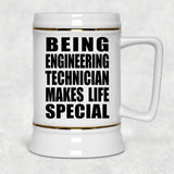 Being Engineering Technician Makes Life Special - Beer Stein