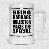 Being Garbage Collector Makes Life Special - Beer Stein