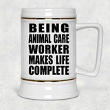 Being Animal Care Worker Makes Life Complete - Beer Stein