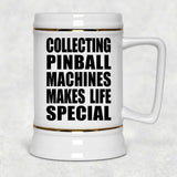 Collecting Pinball Machines Makes Life Special - Beer Stein