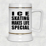 Ice Skating Makes Life Special - Beer Stein