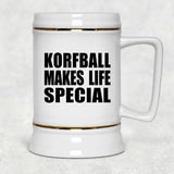 Korfball Makes Life Special - Beer Stein