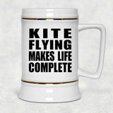 Kite Flying Makes Life Complete - Beer Stein