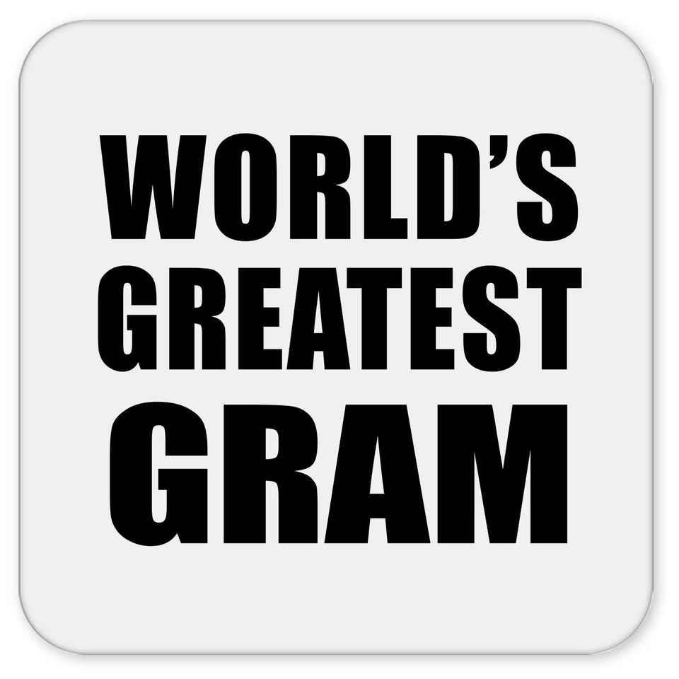 World's Greatest Gram - Drink Coaster