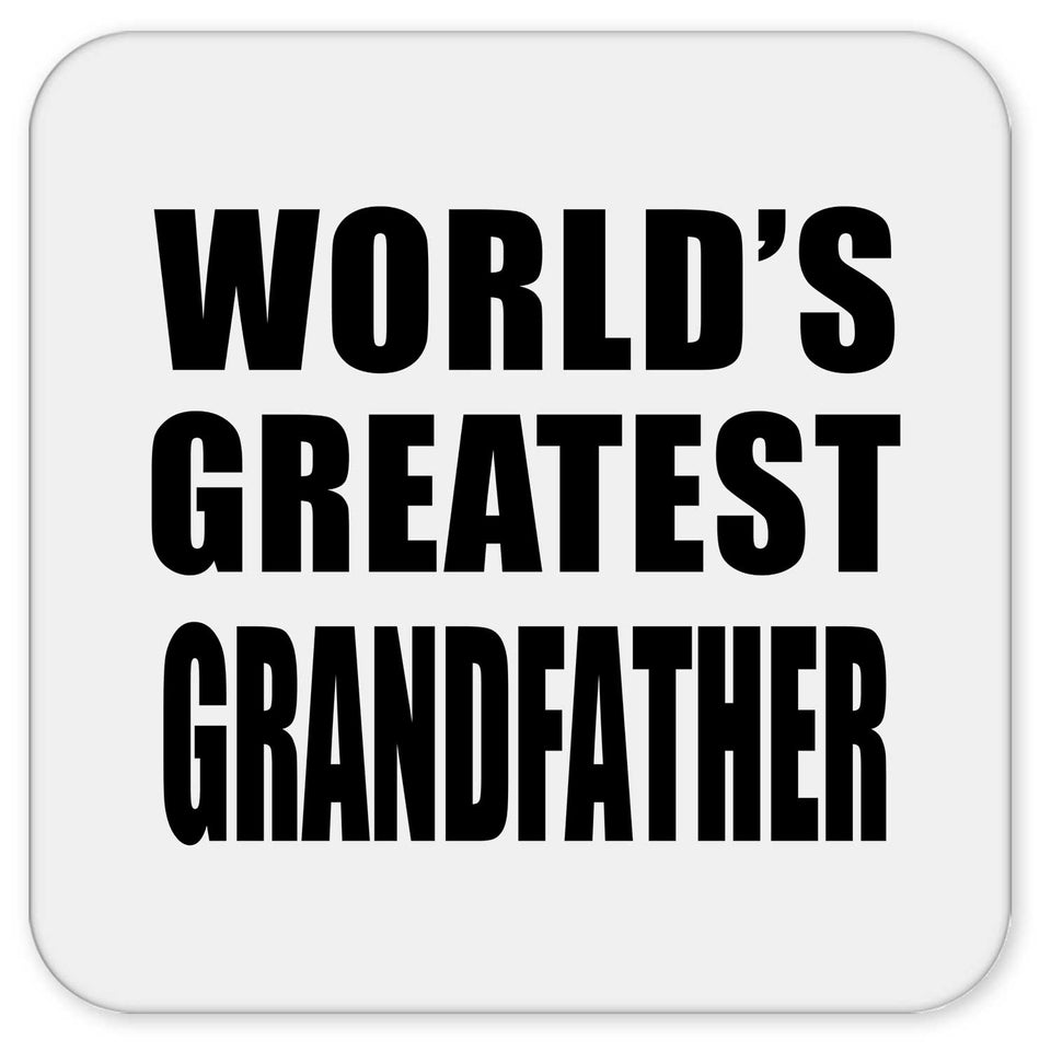 World's Greatest Grandfather - Drink Coaster