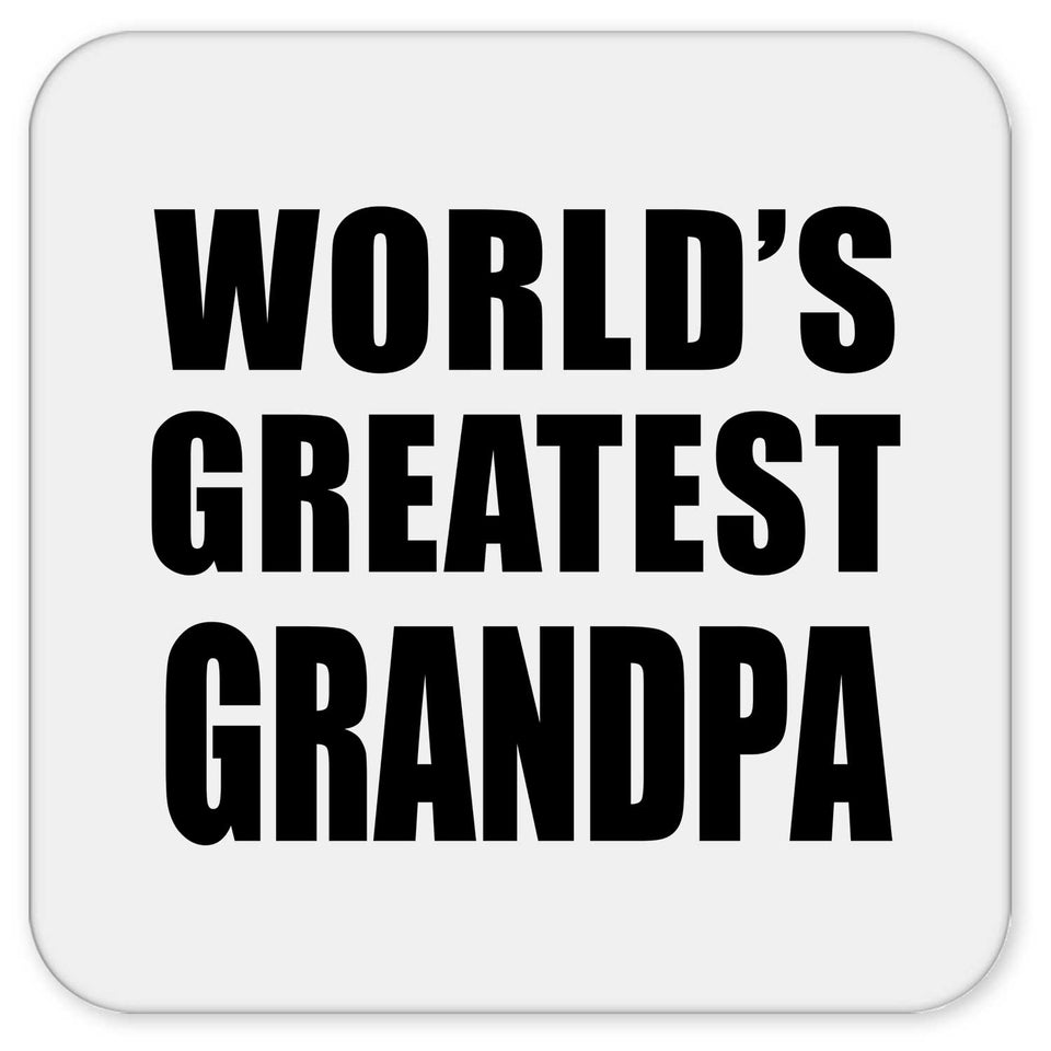 World's Greatest Grandpa - Drink Coaster
