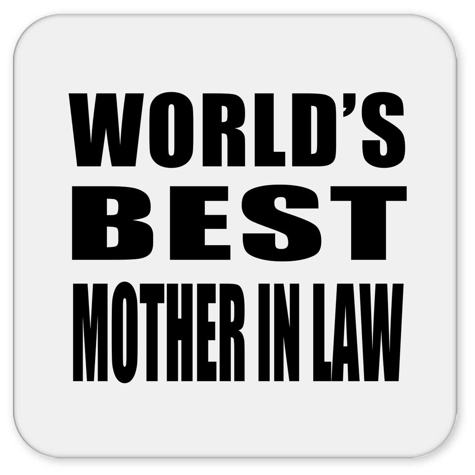 World's Best Mother In Law - Drink Coaster