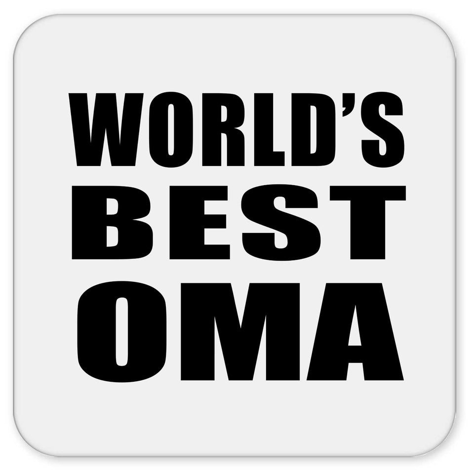 World's Best Oma - Drink Coaster