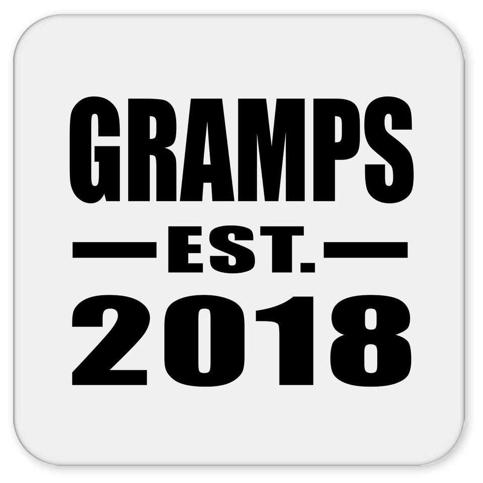Gramps Established EST. 2018 - Drink Coaster