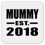 Mummy Established EST. 2018 - Drink Coaster