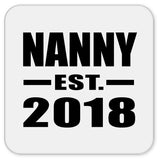 Nanny Established EST. 2018 - Drink Coaster