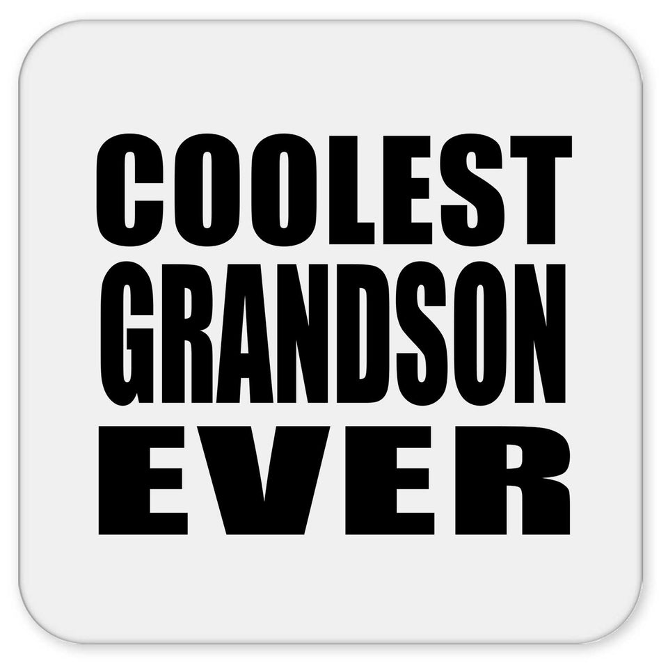 Coolest Grandson Ever - Drink Coaster