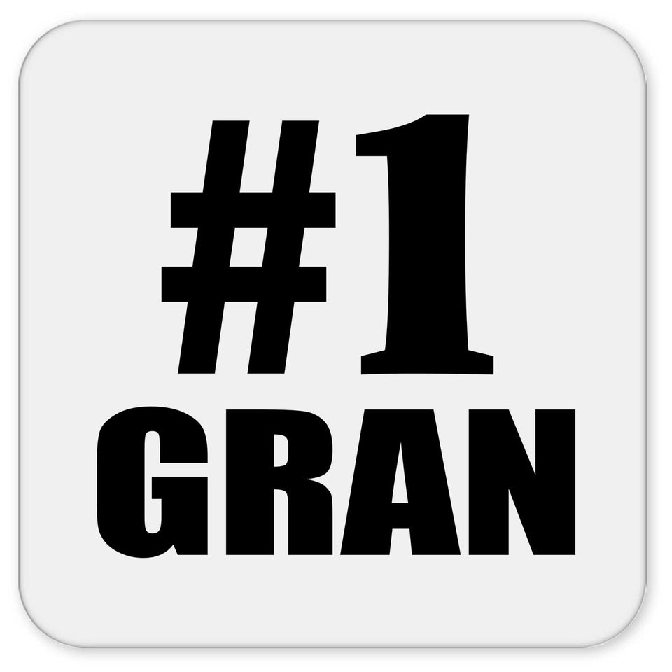 Number One #1 Gran - Drink Coaster