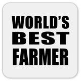 World's Best Farmer - Drink Coaster