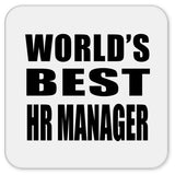 World's Best HR Manager - Drink Coaster