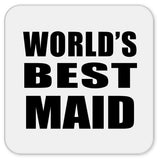 World's Best Maid - Drink Coaster